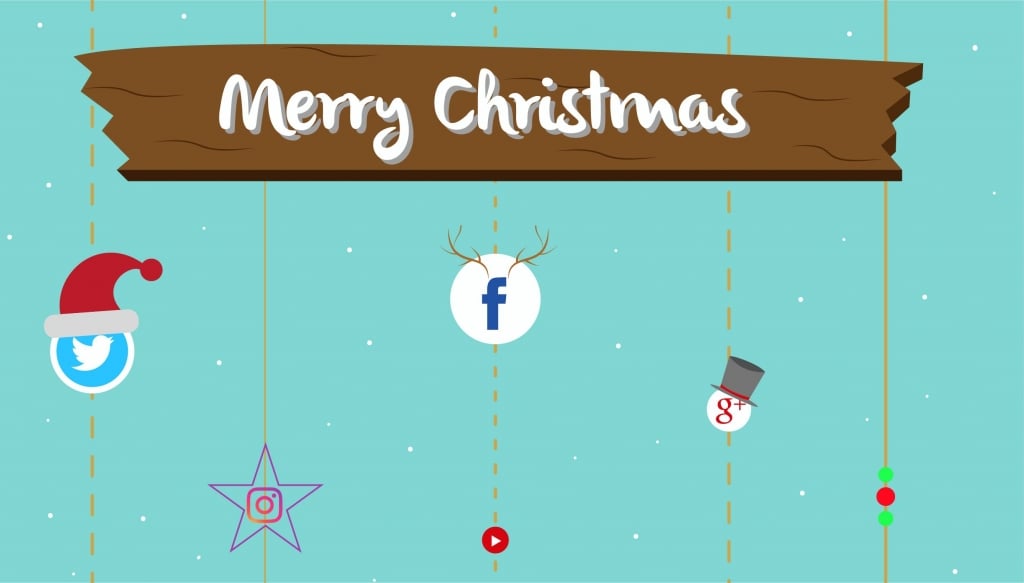 diseño gráfico en Navidad